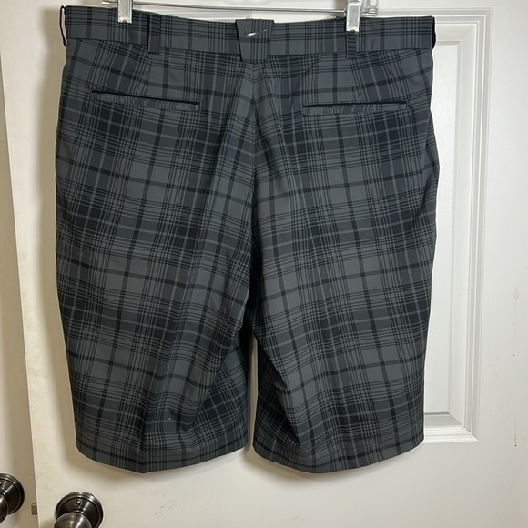 Nike tour performance golf shorts dri fit size 36 gray black - Picture 3 of 6